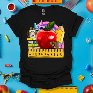 Back To School Apple Tee