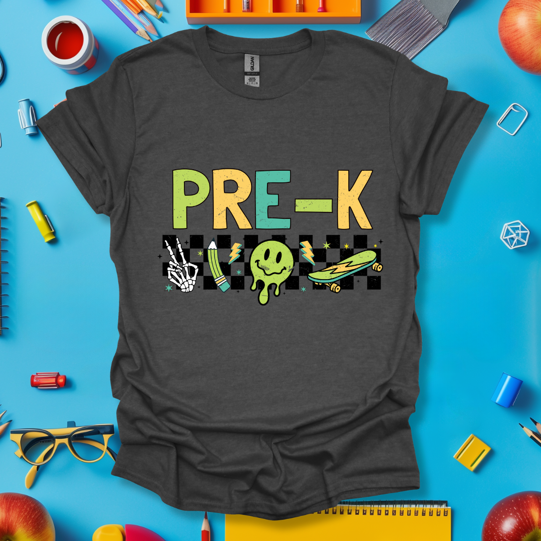 Grades Pre K-5th Print Tee