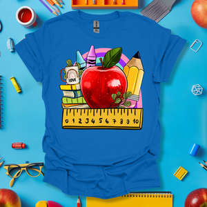 Back To School Apple Tee