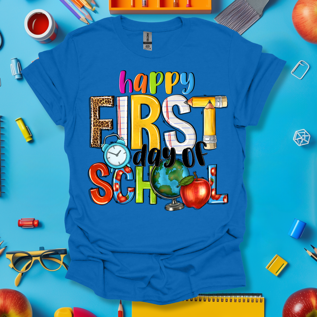 Happy 1st Day of School Tee